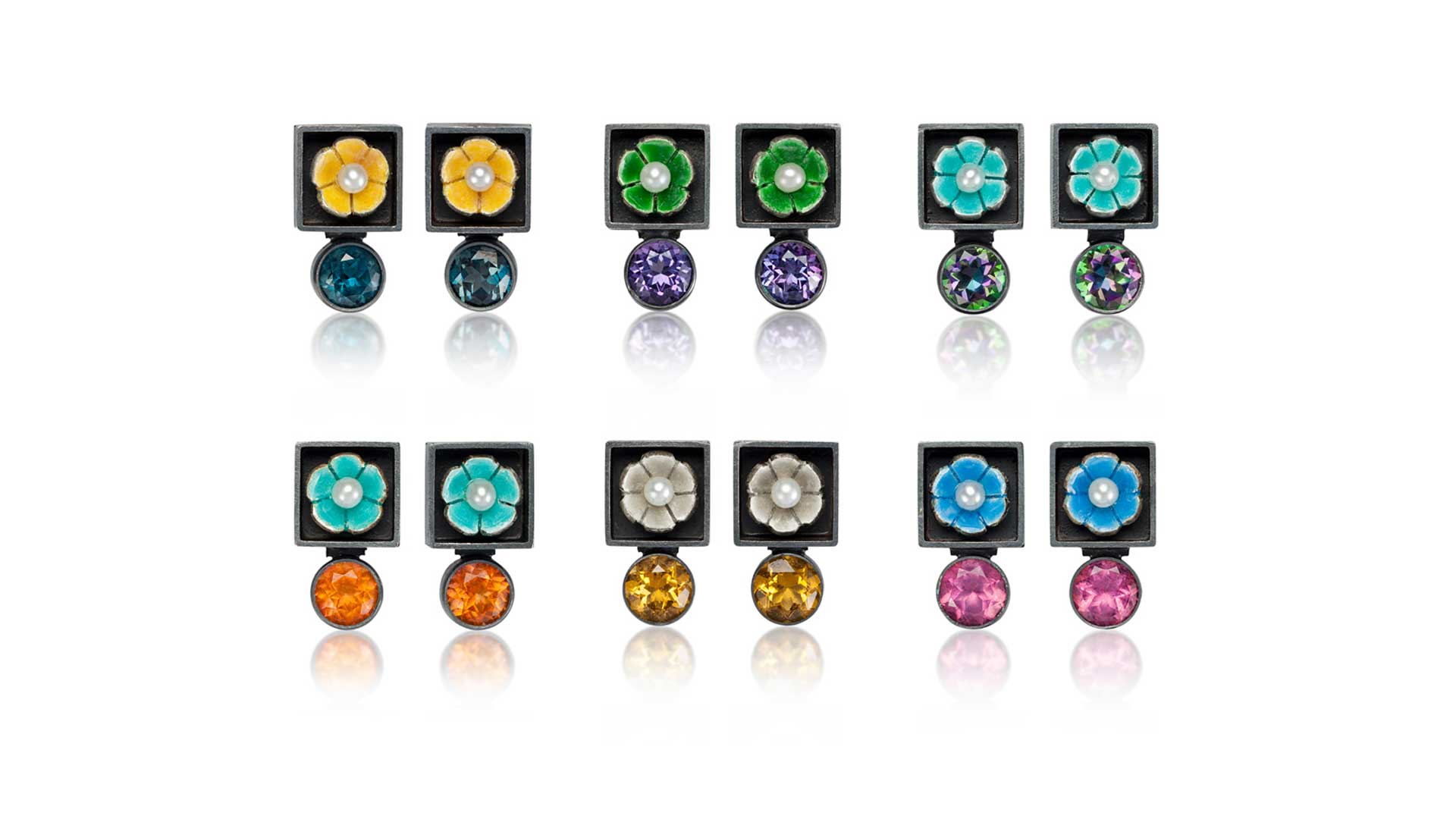 Black Box Colorful Earrings
