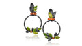 Circle Drop Earrings