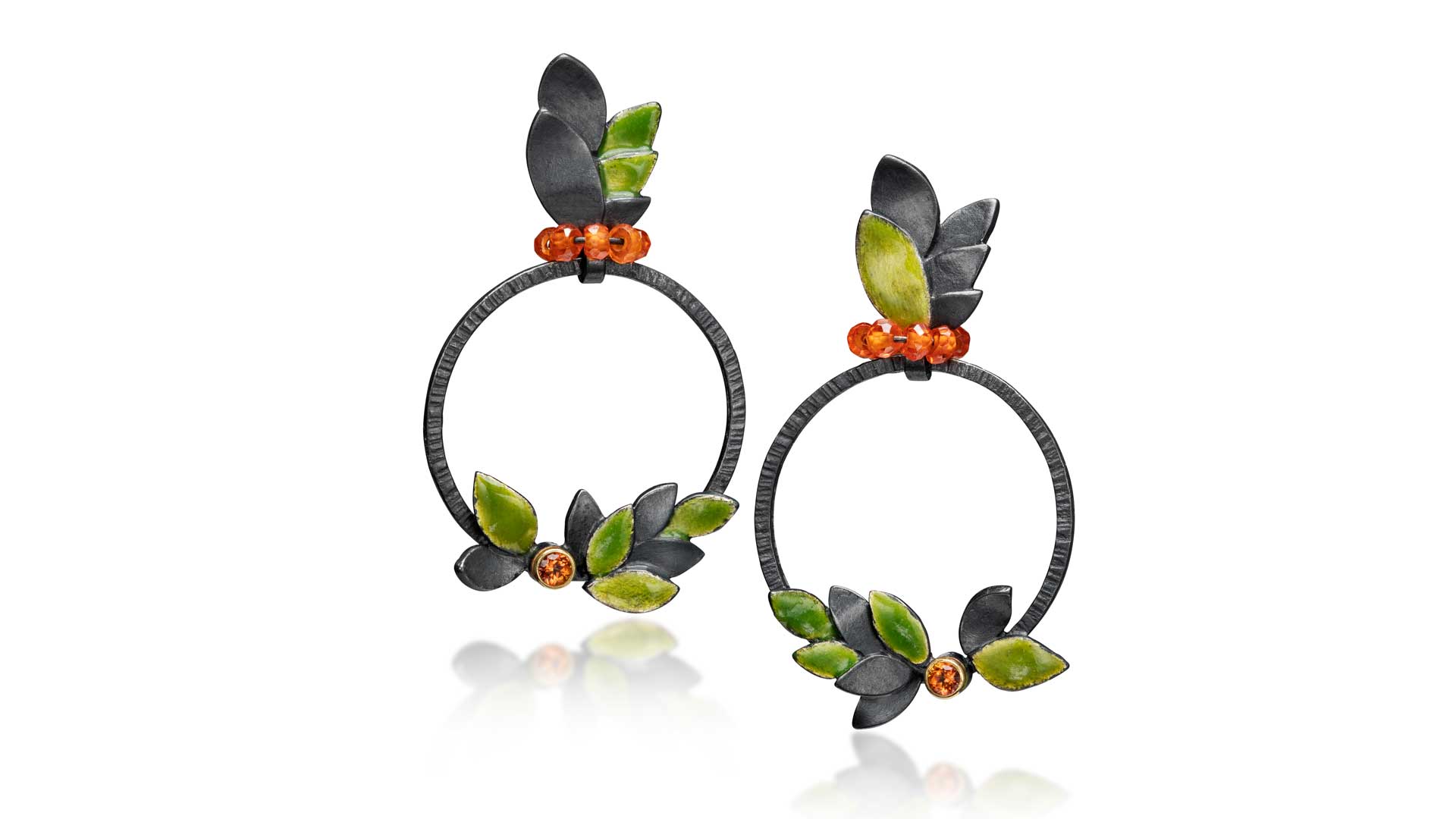 Circle Drop Earrings