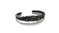 Black Garden Cuff with Diamonds